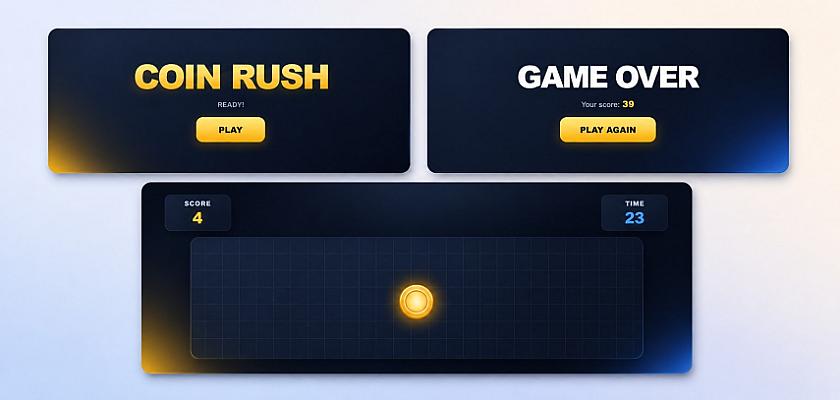 Coin Rush (Tanga terish o'yini)