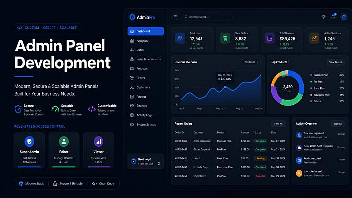 O'quv markazi uchun admin panel yasab beraman (React + TypeScript)