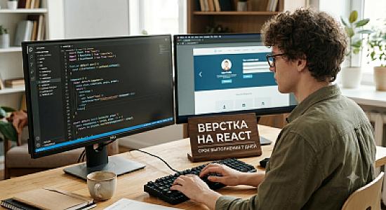 Верстка сайтов на React