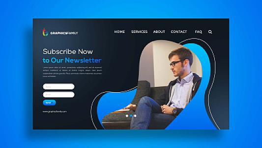 Professional Landing Page (Bir sahifalik sayt)