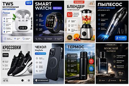 Создание продающих карточек товара