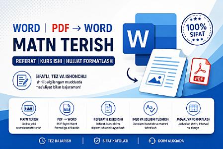 Оформление и редактирование Word документов