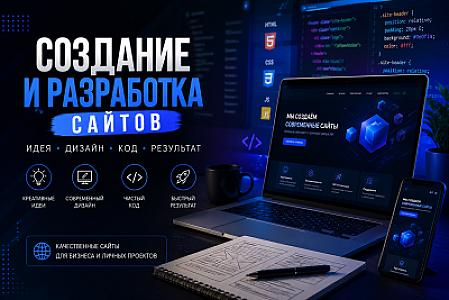 Создания сайта + адаптация