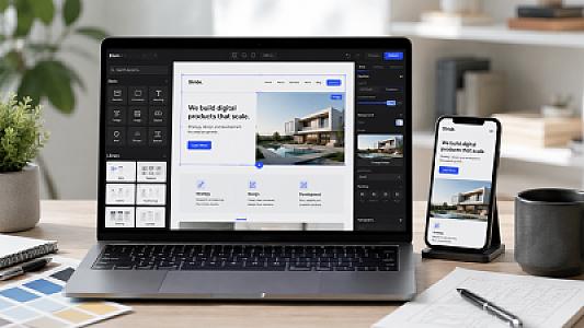 No-code veb-saytlar Taptop/Webflowda
