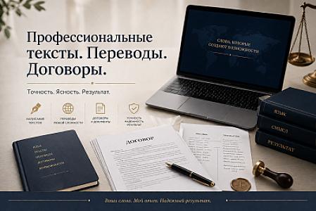 Написание текстов и переводы