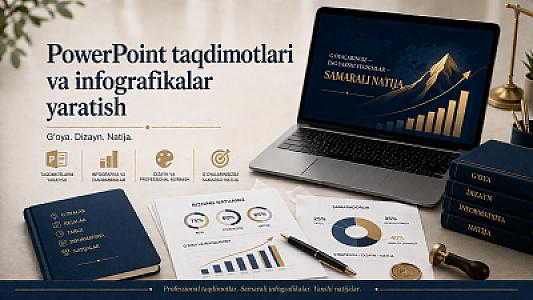 PowerPoint taqdimotlarini yaratish
