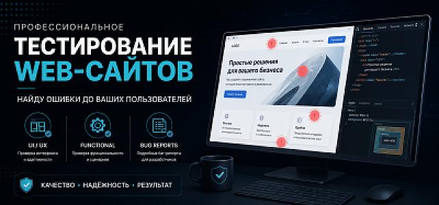 Проверю ваш сайт перед запуском и найду ошибки