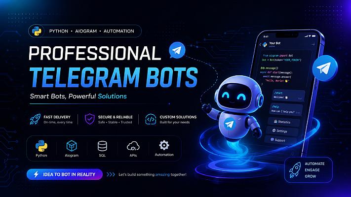 Разработка Telegram-ботов