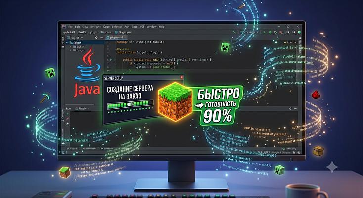 Создание Майнкрафт Сервера