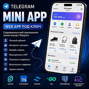 Разработка Telegram Mini App под ваши задачи