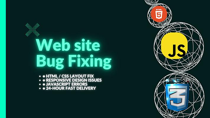 Верстка и исправление ошибок Landing Page