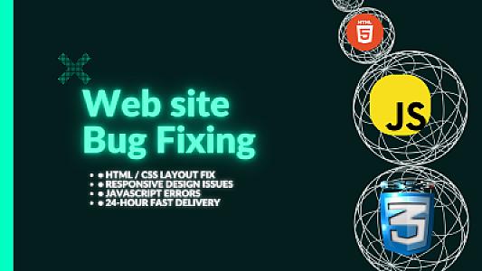 Landing Page tayyorlash va HTML/CSS xatolarni tuzatish