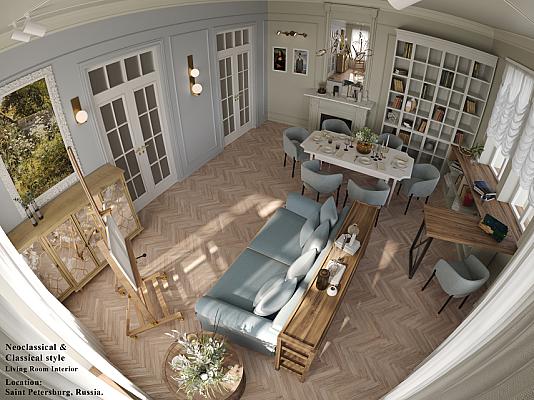 Дизайн интерьера и фотореалистичная 3D-визуализация