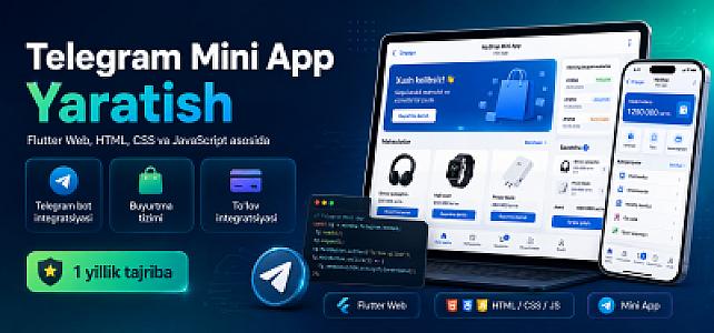 Разработка Telegram Mini App и Web App