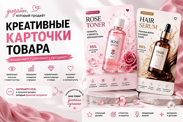 Marketpleyslar uchun jozibali tovar kartochkalari