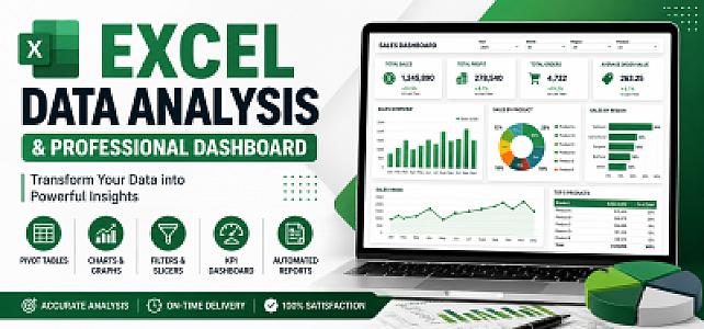 Excel-анализ данных и создание профессиональных дашбордов