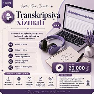 Transkripsiya xizmati