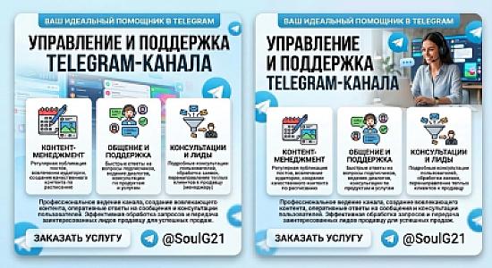 Ведение Telegram-канала под ключ
