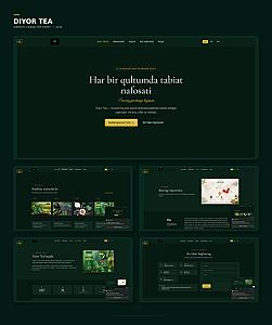 Biznes uchun professional veb-sayt yoki Landing Page