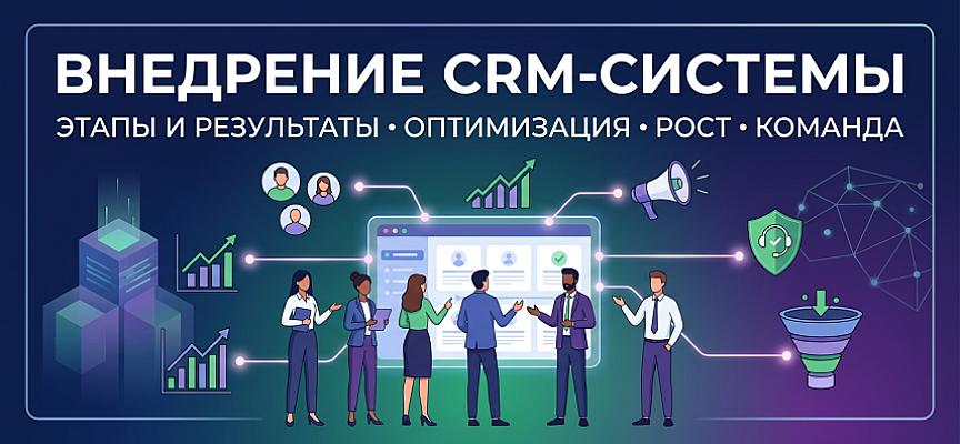 Внедрение и настройка CRM (amoCRM, Битрикс24)