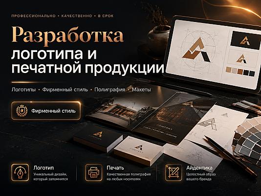 Разработка логотипа и печатной продукции