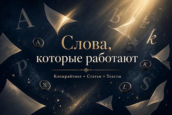 Продающие и информационные тексты от опытного копирайтера