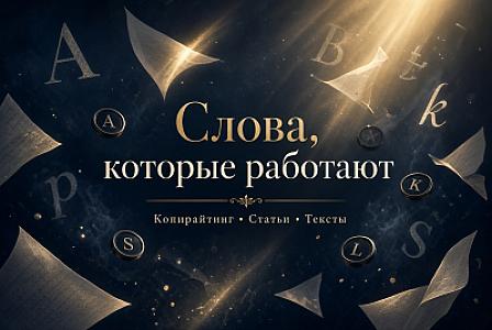 Продающие и информационные тексты от опытного копирайтера