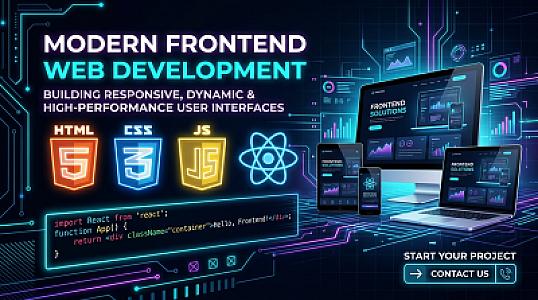 Saytingiz uchun zamonaviy Frontend