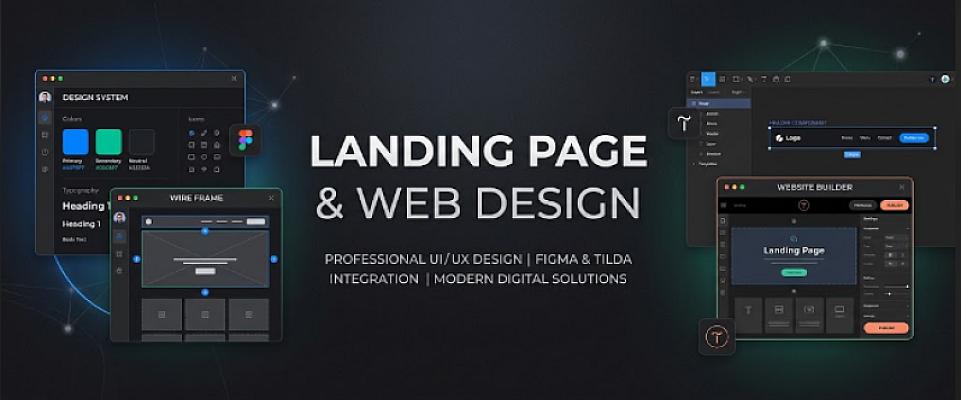 Создание Landing Page и сайтов в Figma