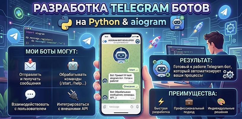 Создание Telegram ботов на Python