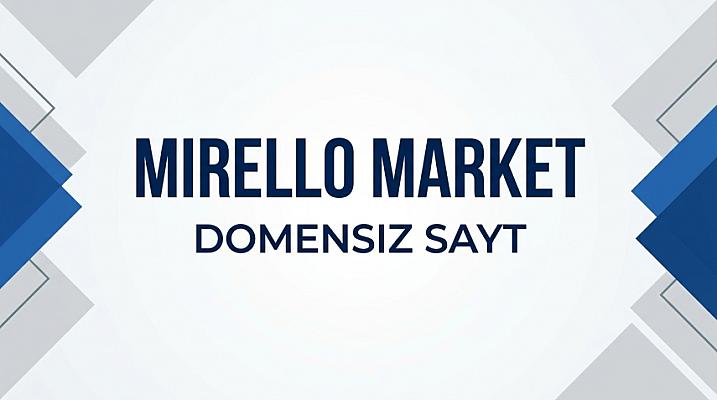 Tayyor domensiz Online Marketplace — Mirello