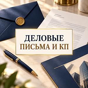 Составлю деловое письмо или коммерческое предложение