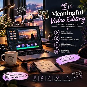 Meaningful Video Editing and Creation
