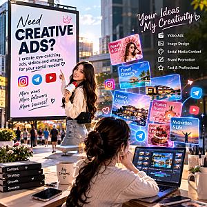 Creative Advertising Design for Products, Homes, and Services