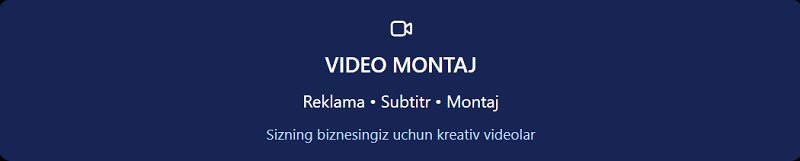 Создание рекламных видео для бизнеса