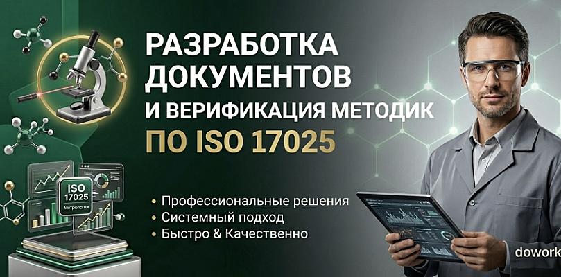 Разработка документов и верификация методик по ISO 17025