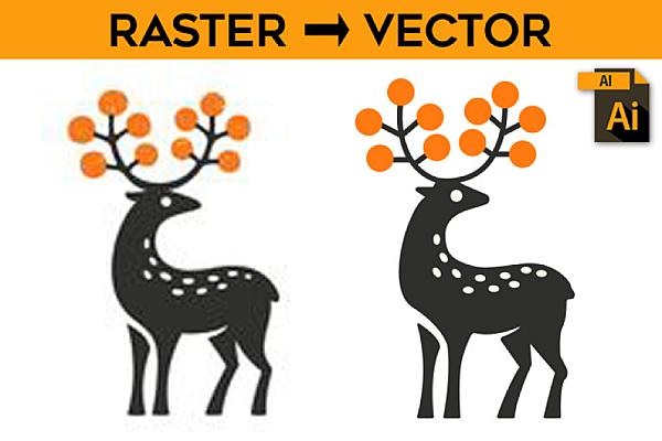 Отрисовка в векторе вашего логотипа(CDR, AI, EPS, SVG, PDF)