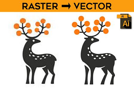 Отрисовка в векторе вашего логотипа(CDR, AI, EPS, SVG, PDF)