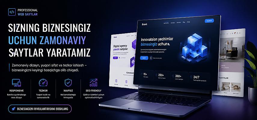 Landing Page saytlarini yaratish