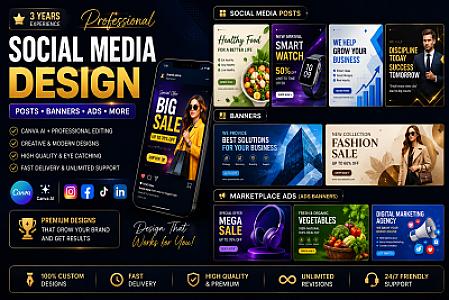 Marketplace ads,banner and posts