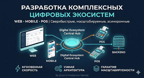 Fullstack-разработчик сложных экосистем (Mobile + Web + Backend)